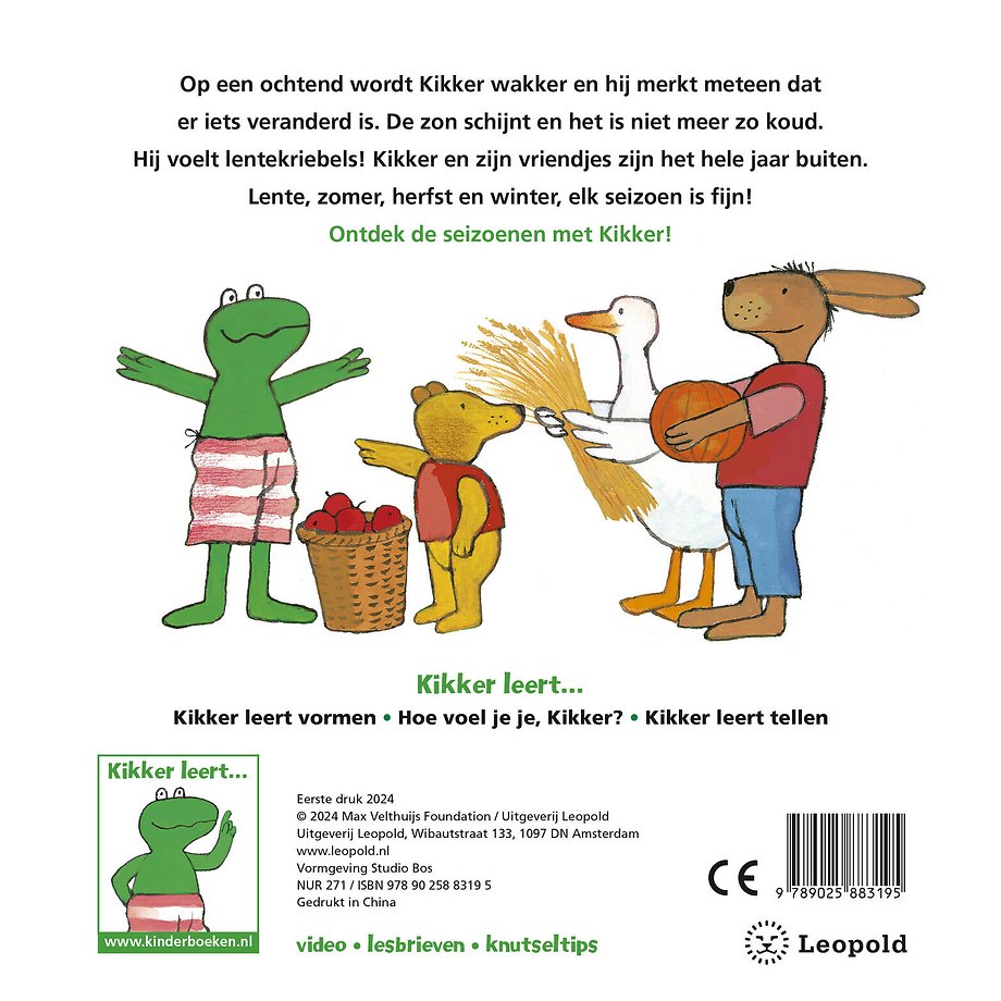 Welk seizoen is het, Kikker?