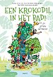 Een krokodil in het bad!