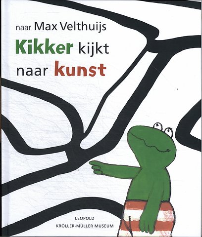 Kikker kijkt naar kunst