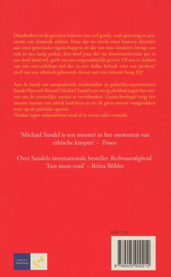 Pleidooi tegen volmaaktheid