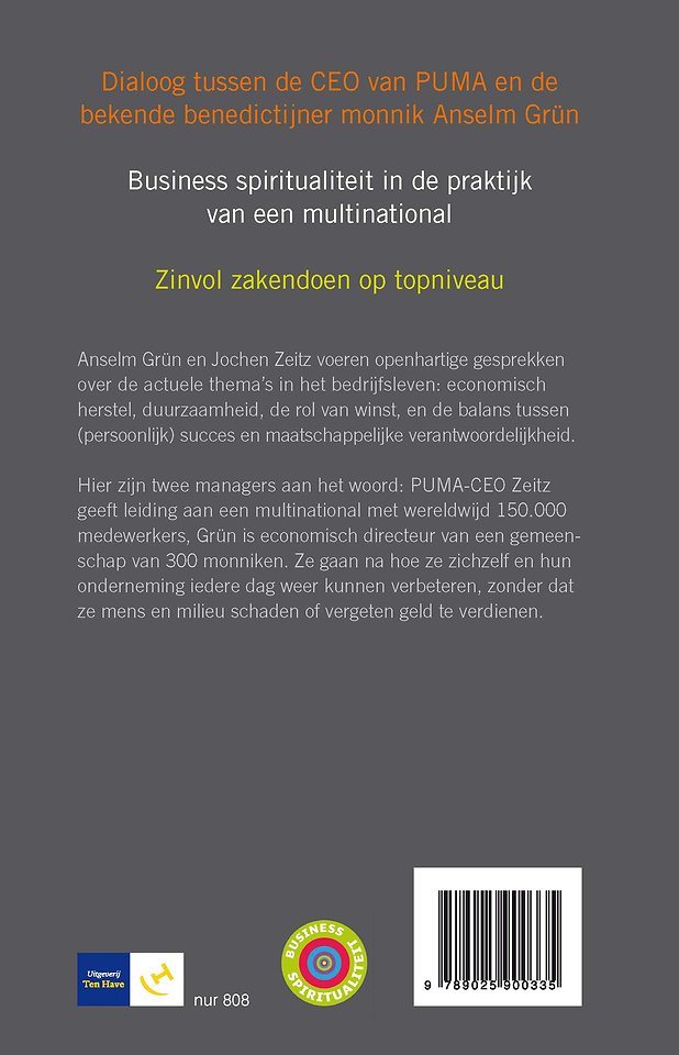 Manager ontmoet monnik