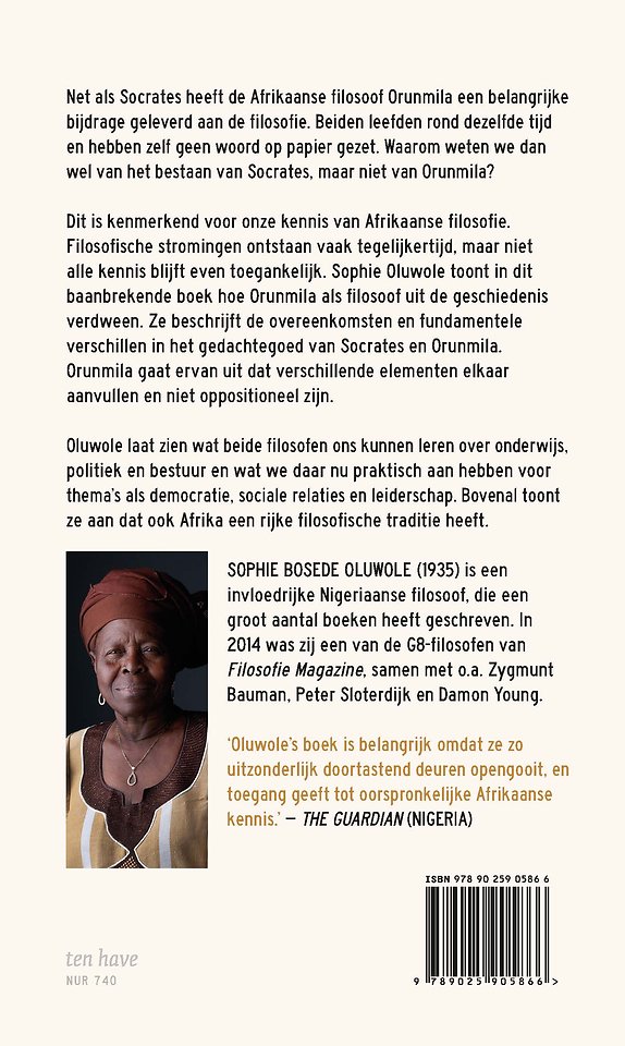 Socrates en Orunmila