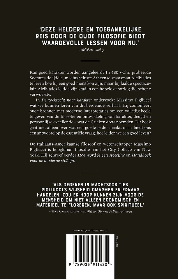 De zoektocht naar karakter