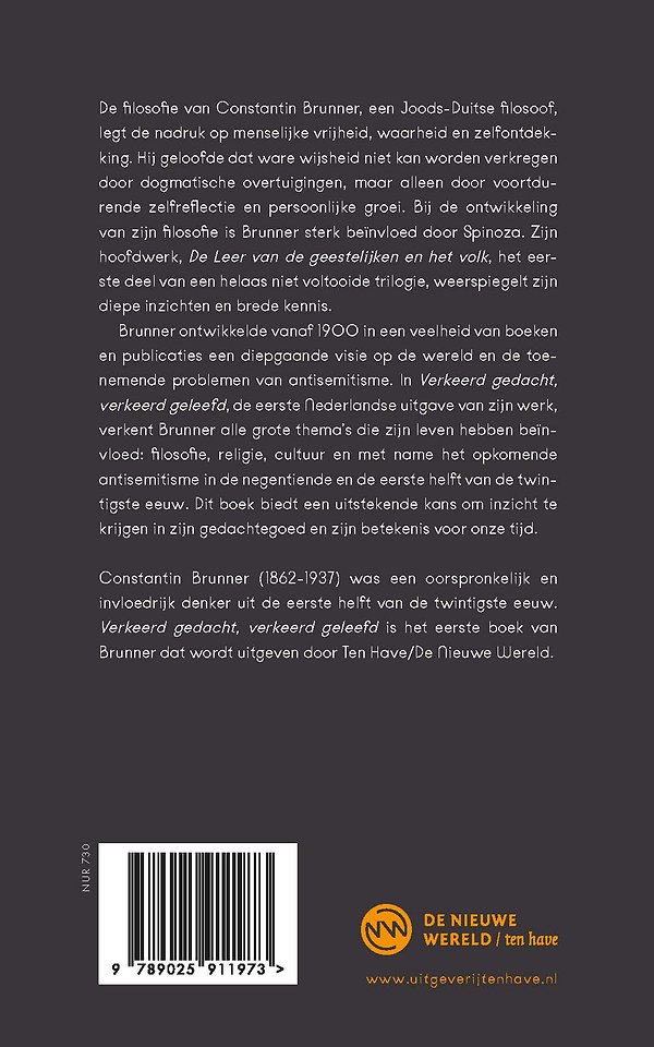 Verkeerd gedacht, verkeerd geleefd