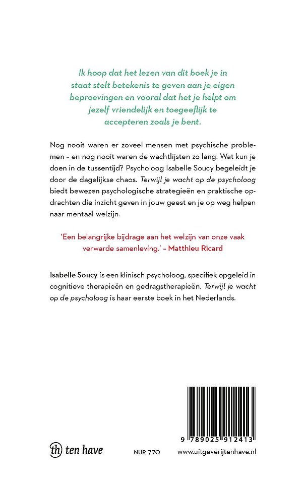 Terwijl je wacht op de psycholoog