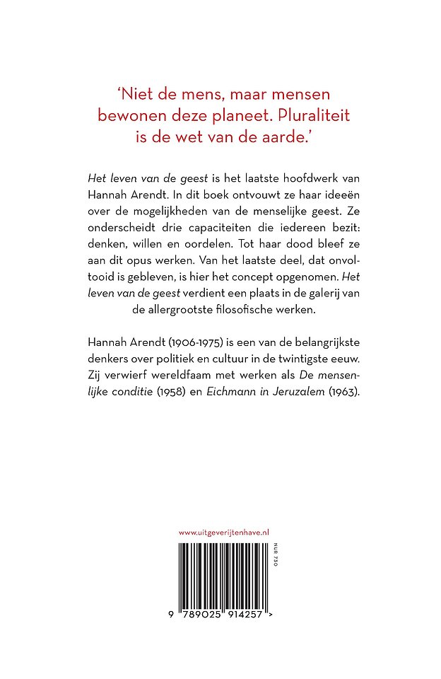 Het leven van de geest