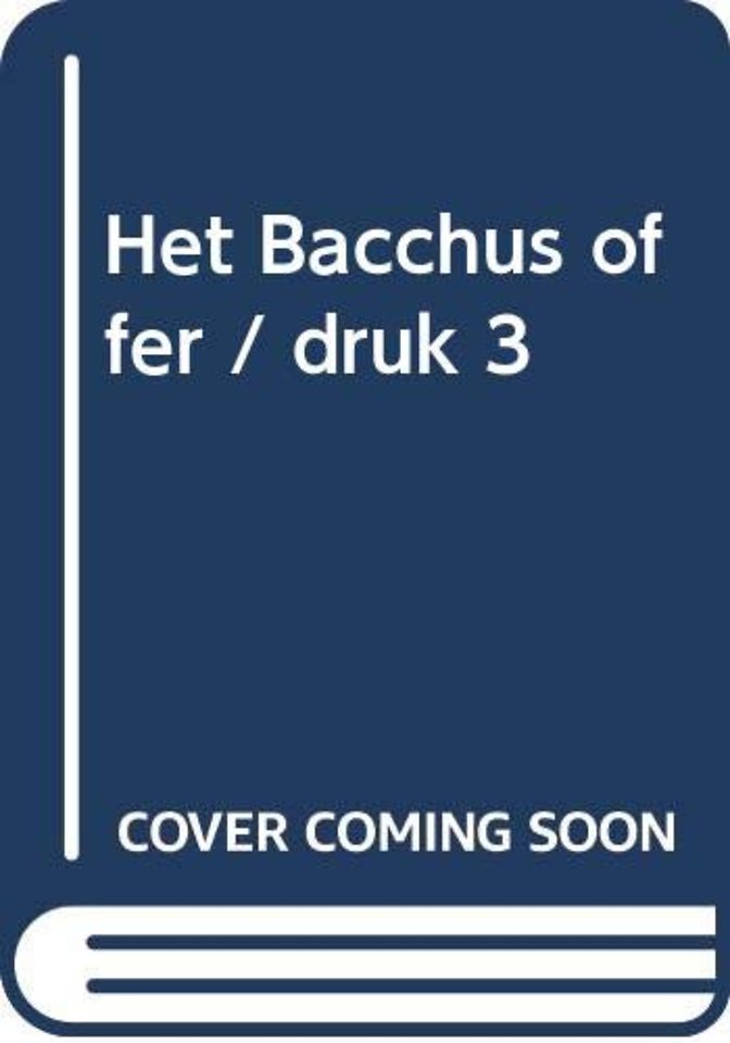 Het Bacchus offer