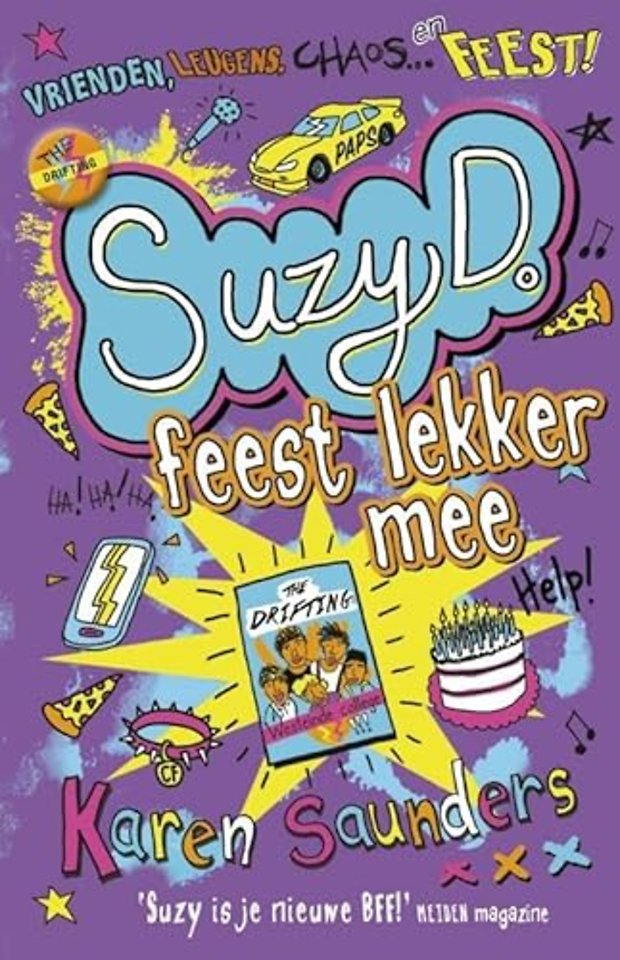 Suzy D. feest lekker mee