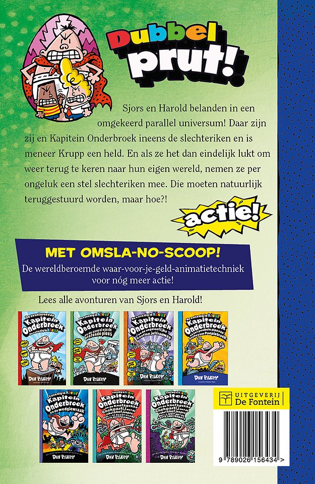 Kapitein Onderbroek en de pedante plaaggeesten van de parallelle paarse plee-planeet