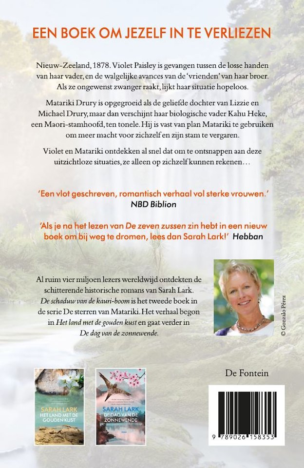 De schaduw van de kauri-boom