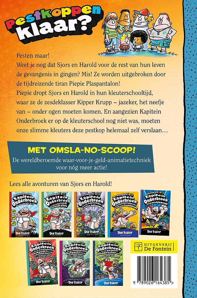 Kapitein Onderbroek en de krankzinnige komst van Piepie Plaspantalon