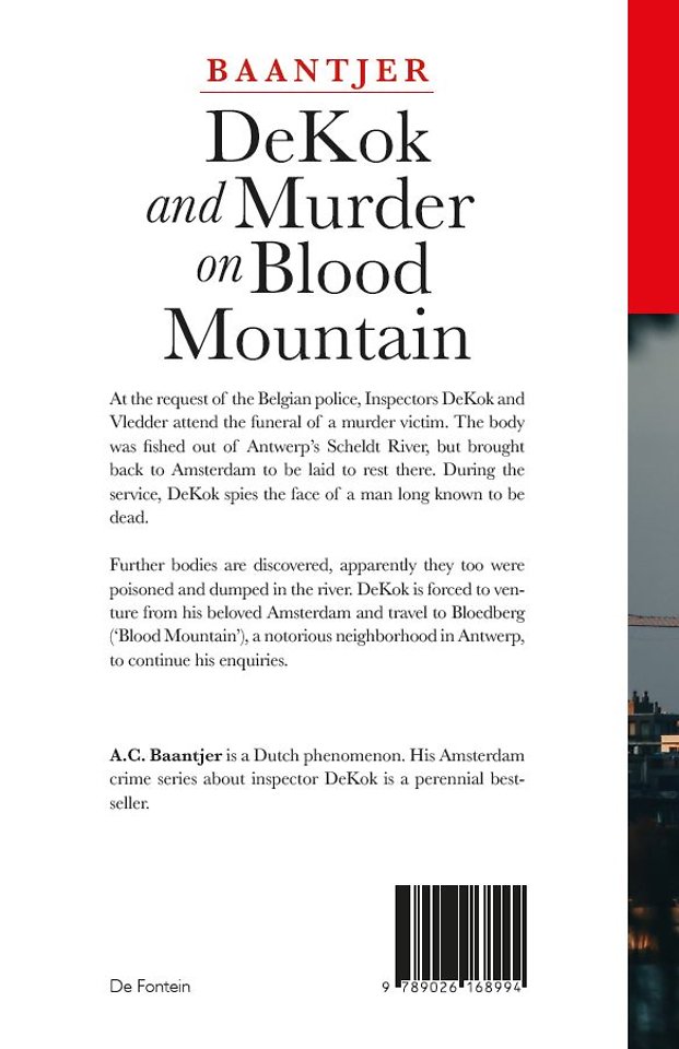 DeKok and Murder on Blood Mountain