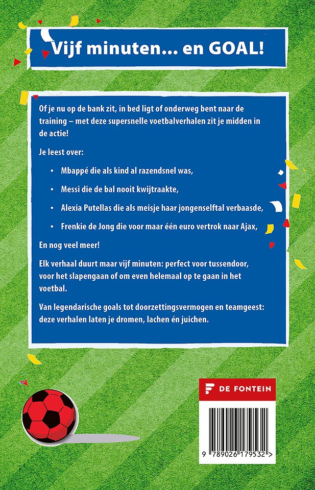 Vijf minuten voetbalverhalen