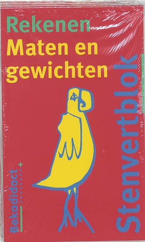 Stenvertblok Rekenen set 5 ex Maten en gewichten