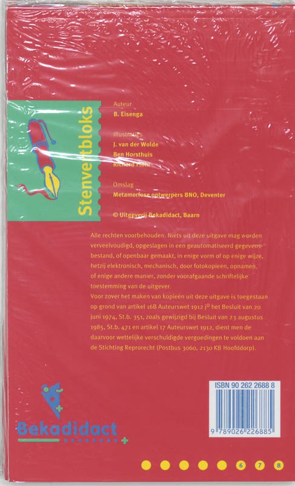 Stenvertblok Rekenen set 5 ex Maten en gewichten