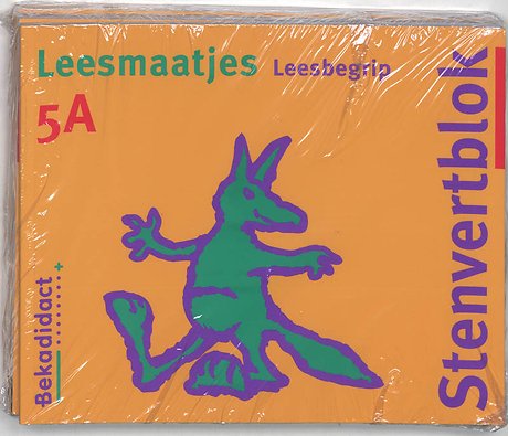Stenvert Leesmaatjes 5 ex 5A leesbegrip groep 5