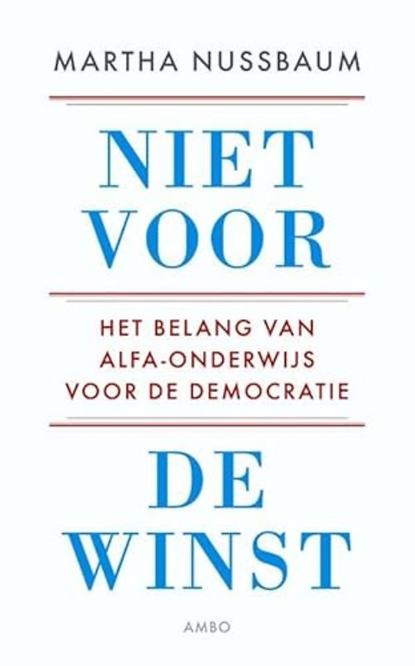 Niet voor de winst