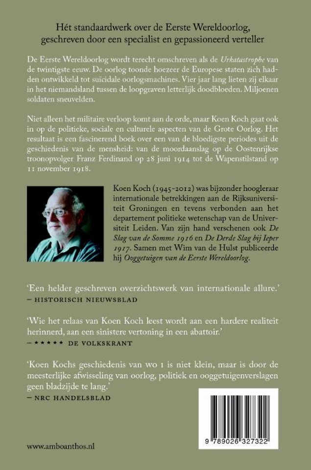 Een kleine geschiedenis van de Grote Oorlog 1914-1918