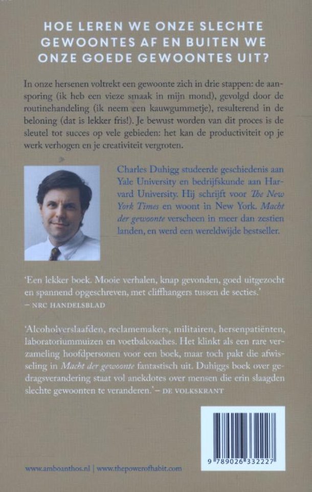 Macht der gewoonte