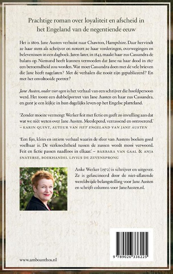 Jane Austen, onder vier ogen