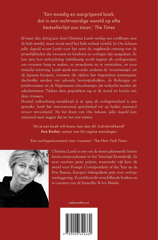 Ons lichaam, jullie slagveld