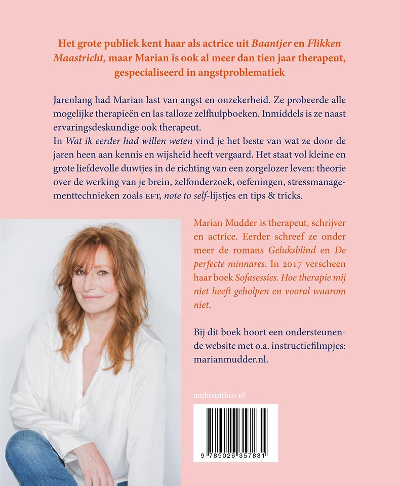 Wat ik eerder had willen weten