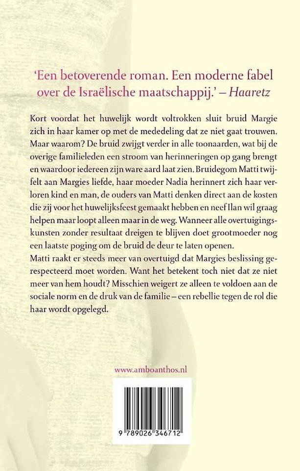 En de bruid sloot de deur