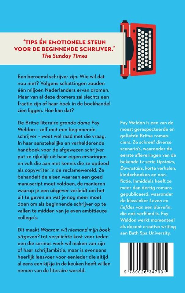 Waarom wil niemand mijn boek uitgeven?