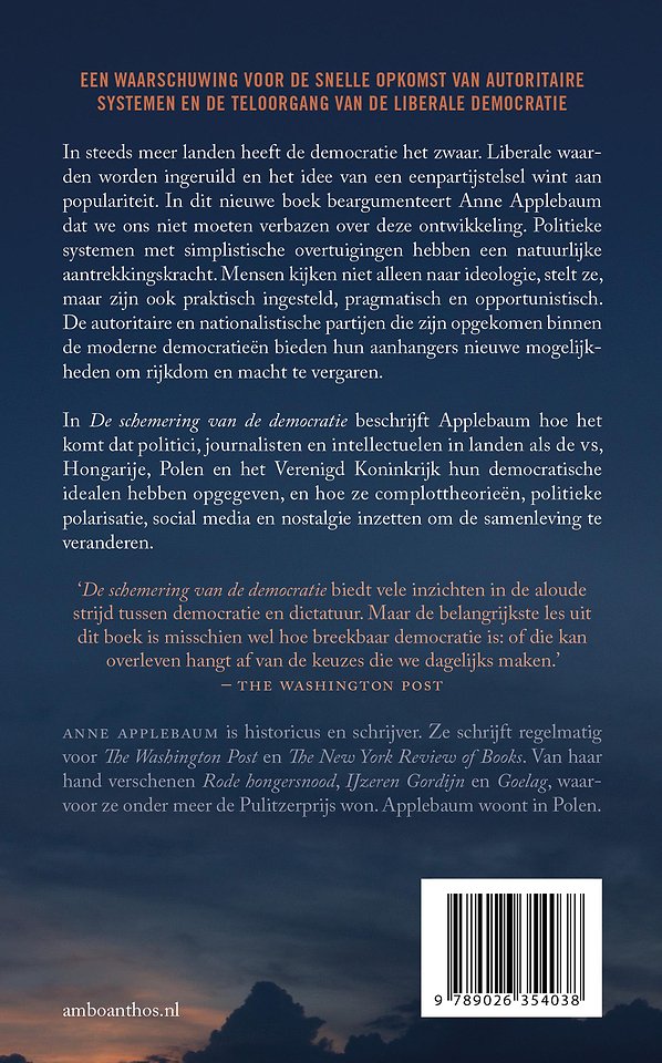 De schemering van de democratie