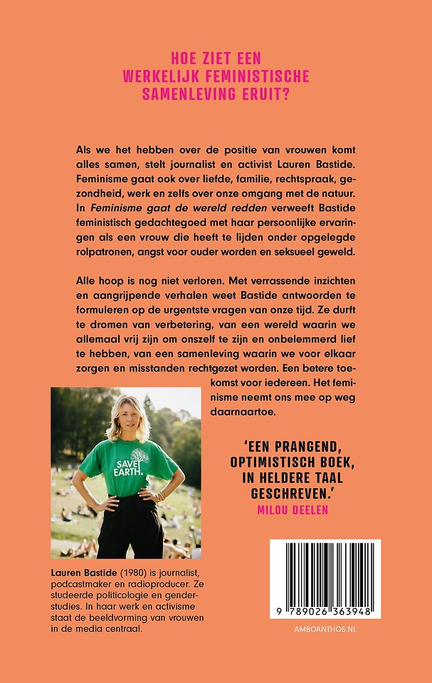 Feminisme gaat de wereld redden