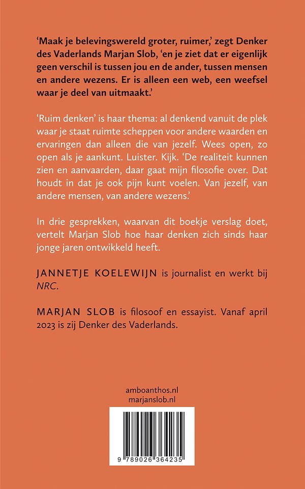 Ruimte maken voor het andere