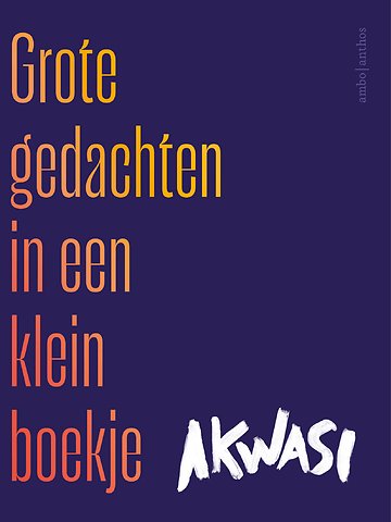 Grote gedachten in een klein boekje