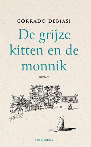 De grijze kitten en de monnik
