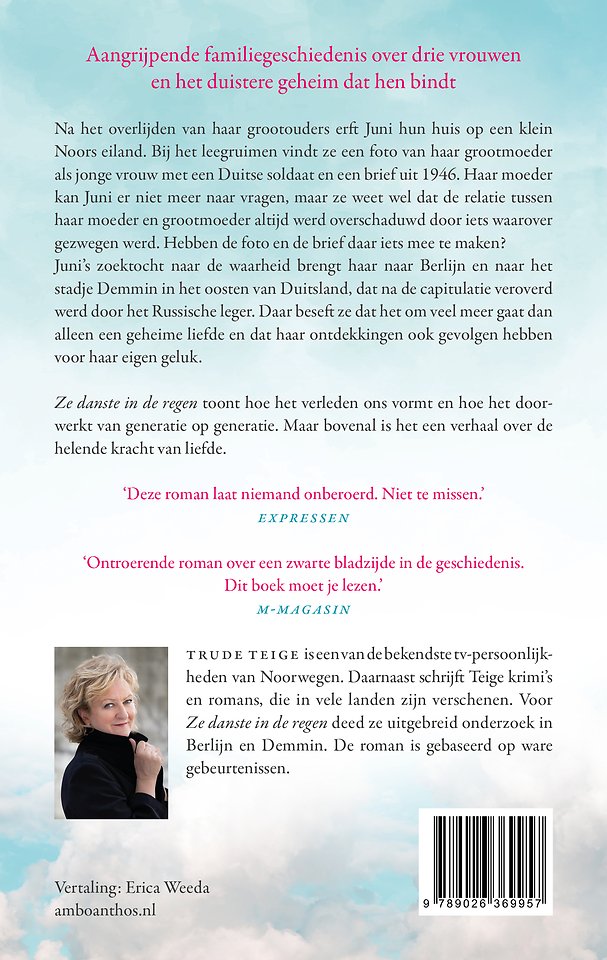 Ze danste in de regen