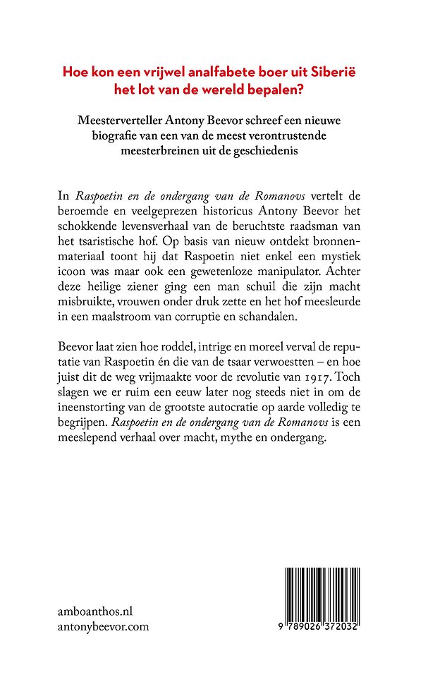 Raspoetin en de ondergang van de Romanovs