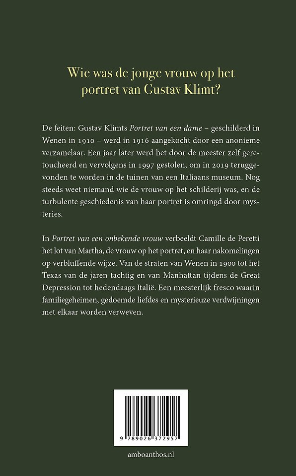 Portret van een onbekende vrouw