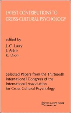 Latest Contributions to Cross-cultural Psychology