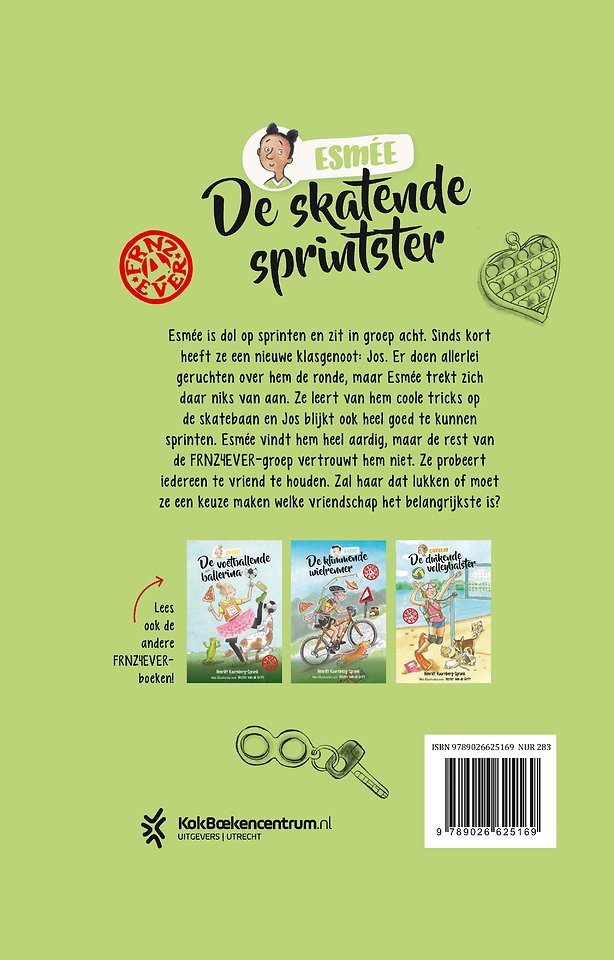 De skatende sprintster