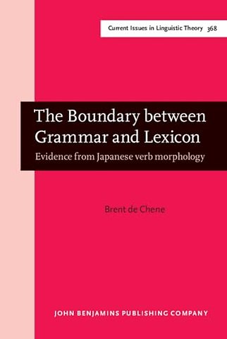 The Boundary between Grammar and Lexicon