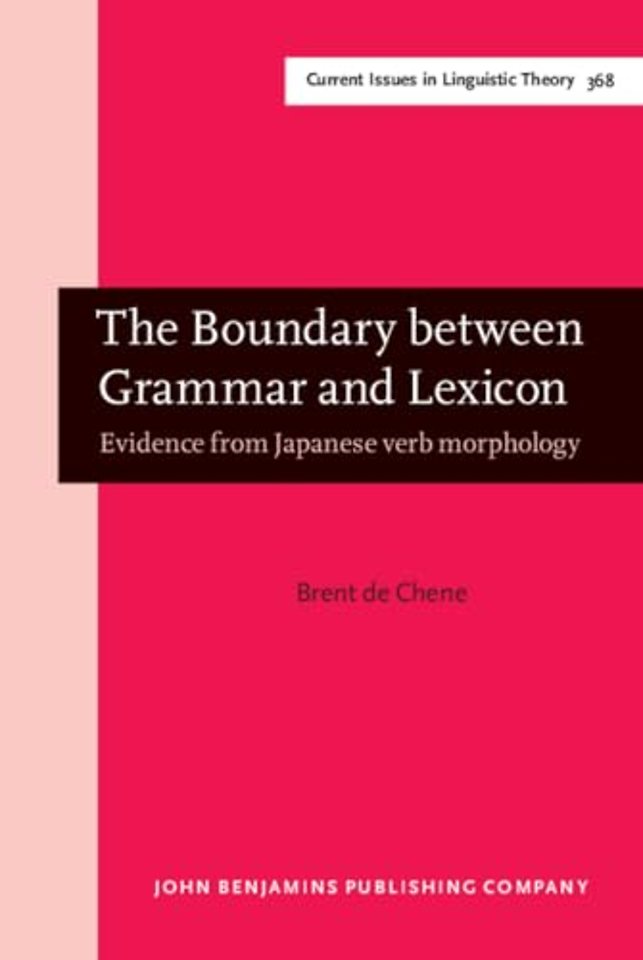 The Boundary between Grammar and Lexicon