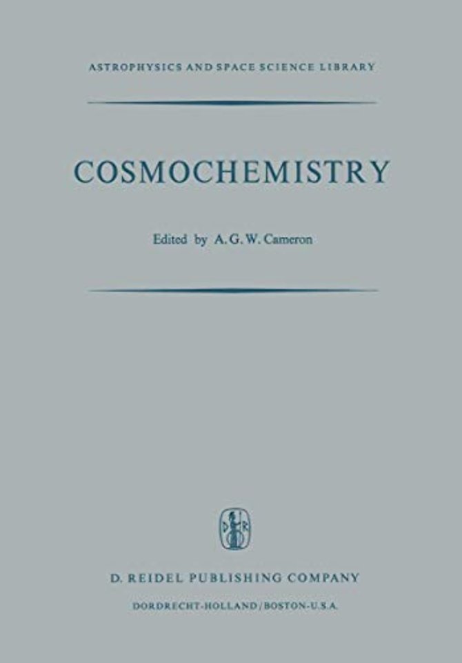 Cosmochemistry