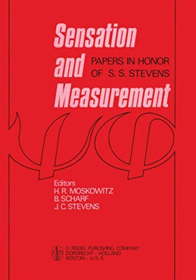 Sensation and Measurement