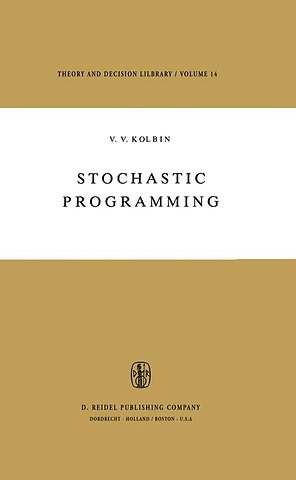 Stochastic Programming