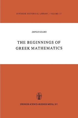 The Beginnings of Greek Mathematics