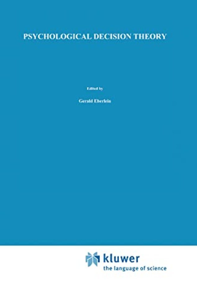 Psychological Decision Theory