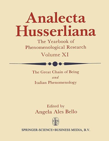 The Great Chain of Being and Italian Phenomenology