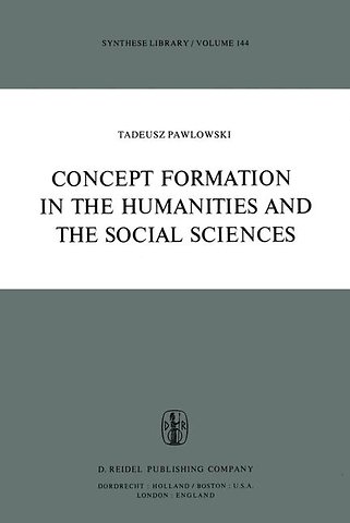 Concept Formation in the Humanities and the Social Sciences