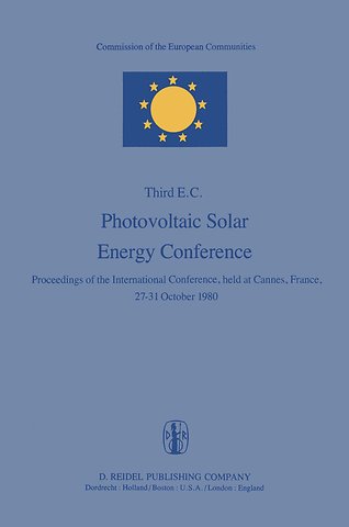 Photovoltaic Solar Energy Conference