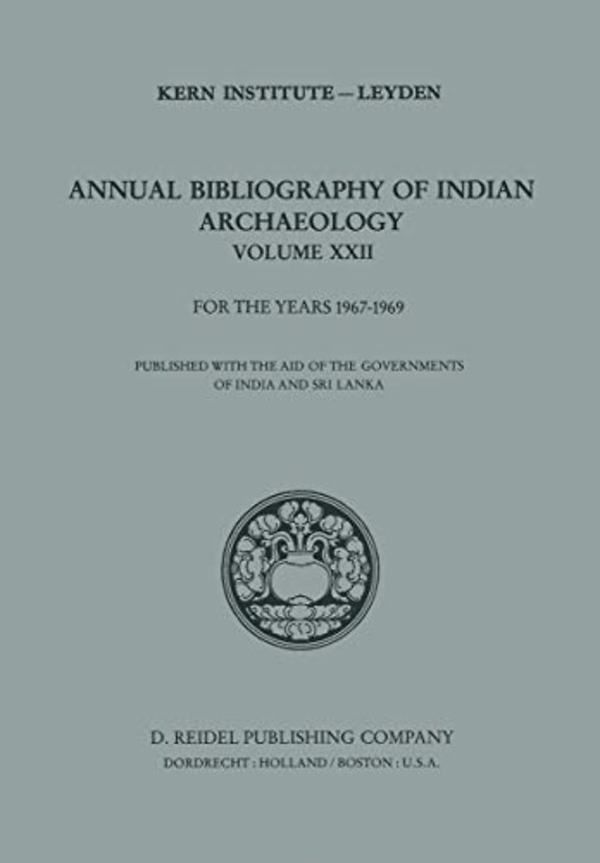 Annual Bibliography of Indian Archaeology