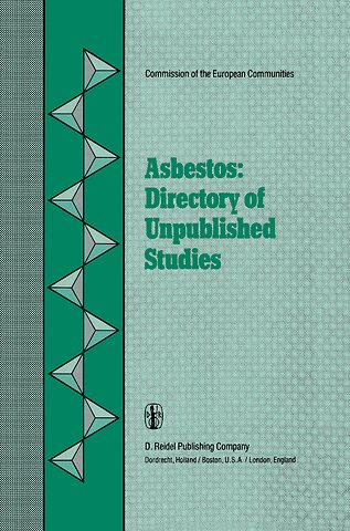 Asbestos: Directory of Unpublished Studies